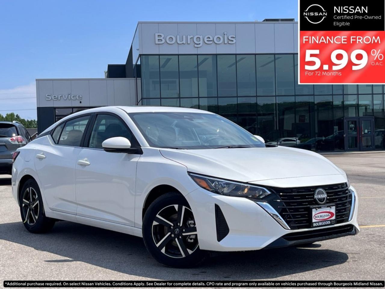Used 2024 Nissan Sentra SV CVT for sale in Midland, ON