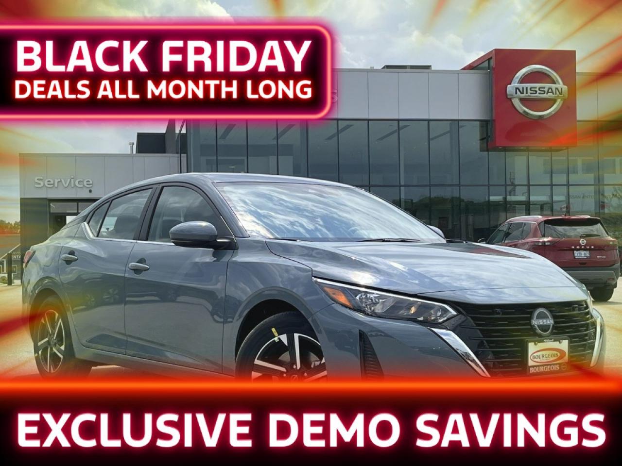 New 2024 Nissan Sentra SV CVT for sale in Midland, ON