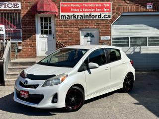 Used 2014 Toyota Yaris SE 5Speed Cloth FM CD Bluetooth A/C Keyless Alloys for sale in Bowmanville, ON