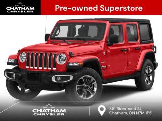 Used 2019 Jeep Wrangler Unlimited Sahara for sale in Chatham, ON