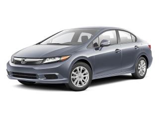 Used 2012 Honda Civic EX Locally Owned | One Owner | Low KM's for sale in Winnipeg, MB