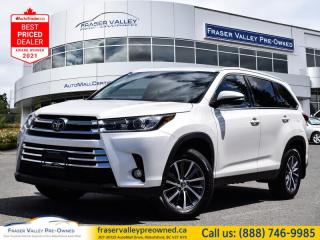 Used 2019 Toyota Highlander XLE AWD  Navigation, Sunroof, Leather Seats, Heate for sale in Abbotsford, BC