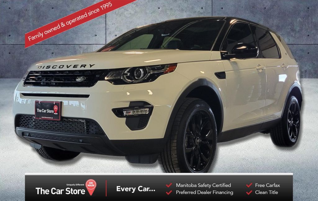 Used 2016 Land Rover Discovery Sport HSE LUX Pano Roof, Leather, Loaded, No Accidents! for Sale in Winnipeg, Manitoba