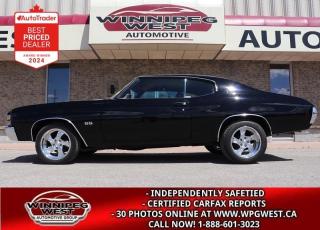 Used 1971 Chevrolet Chevelle SS (REAL DEAL) STUNNING RESTO-MOD, SHOW & GO CAR!! for sale in Headingley, MB