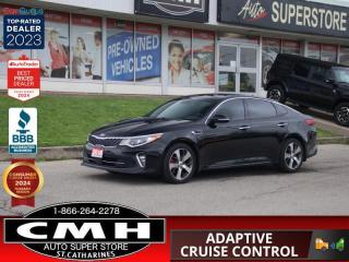 Used 2018 Kia Optima SX Turbo  HTD-SW ROOF CLD-SEATS ADAP-CC for sale in St. Catharines, ON
