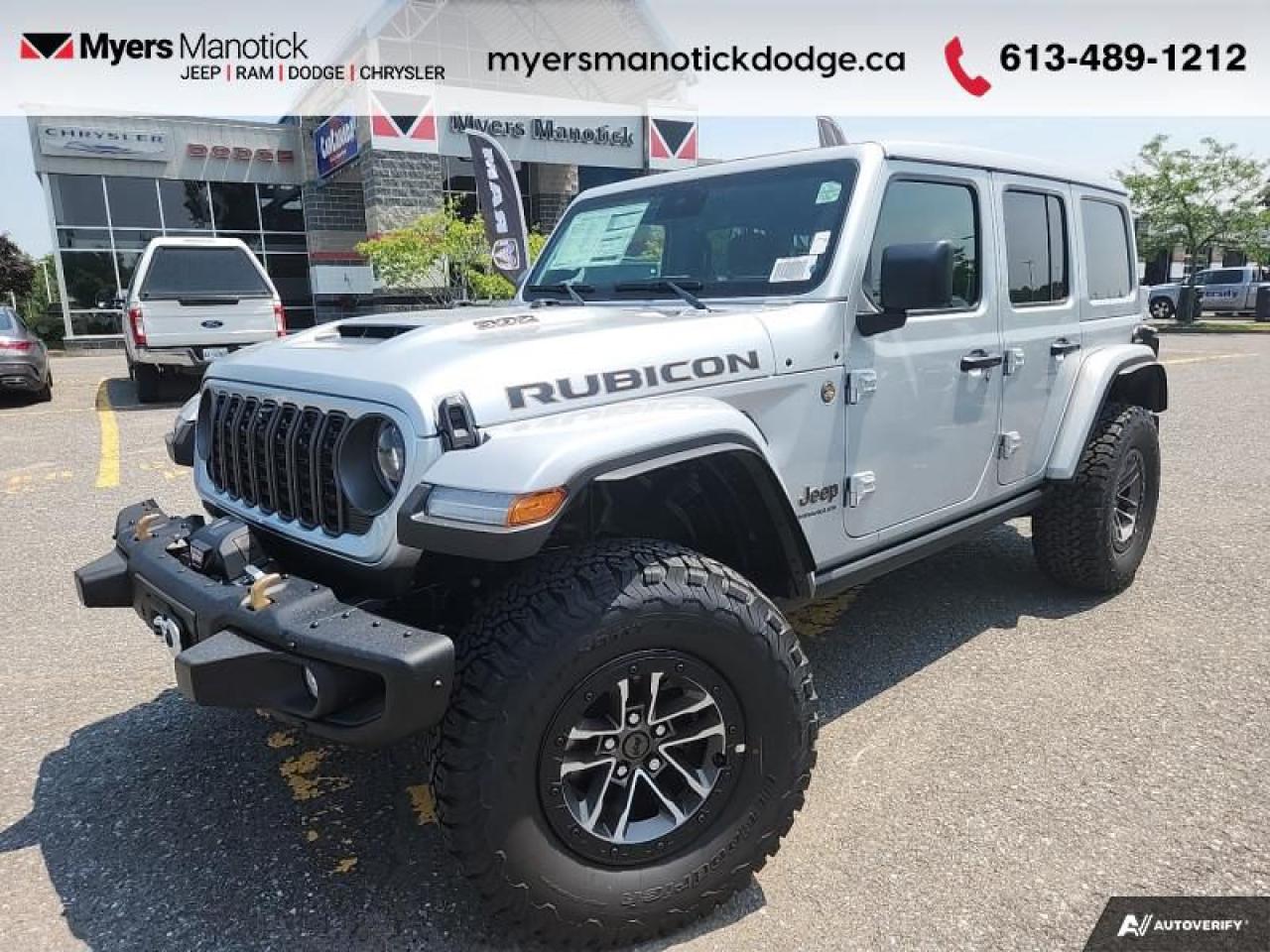 New 2024 Jeep Wrangler Rubicon 392  Power-Roof, 470HP- $399.70 /Wk for sale in Ottawa, ON