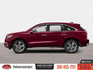 Used 2018 Acura MDX Technology Package - Navigation -  Sunroof for sale in Saskatoon, SK