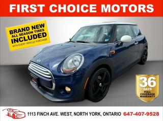 Used 2015 MINI Cooper Hardtop 2 Door COOPER ~AUTOMATIC, FULLY CERTIFIED WITH WARRANTY!! for sale in North York, ON