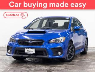 Used 2020 Subaru WRX Sport AWD w/ EyeSight Pkg w/ Apple CarPlay & Android, Heated Front Seats, Power Driver's Seat for sale in Toronto, ON