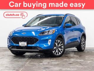 Used 2020 Ford Escape Titanium Hybrid AWD w/ SYNC 3, Heated Front Seats, Heated Steering Wheel for sale in Toronto, ON