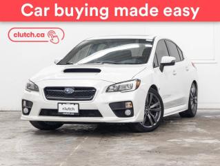 Used 2016 Subaru WRX Sport-Tech AWD  w/ Heated Front Seats, Power Driver's Seat, Nav for sale in Toronto, ON