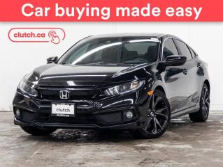 Used 2021 Honda Civic Sedan Sport w/ Apple CarPlay & Android Auto, Adaptive Cruise Control, Heated Front Seats for sale in Toronto, ON