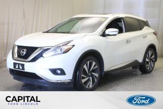 Used 2018 Nissan Murano Platinum AWD **Local Trade, Leather, Nav, Sunroof, Heated/Cooled Seats, Upgraded Sound System** for sale in Regina, SK