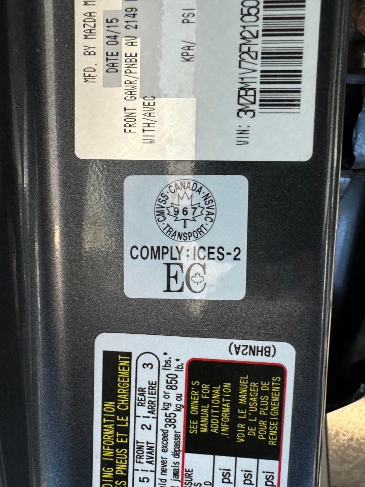 2015 Mazda MAZDA3 GS+New Tires+Camera+CLEAN CARFAX - Photo #41