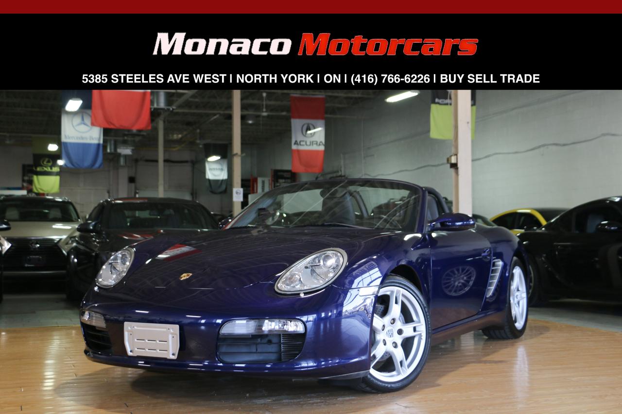 Used 2006 Porsche Boxster CABRIOLET 2.7L - 240HP|HEATEDSEAT|BLUETOOTH|ALLOYS for sale in North York, ON