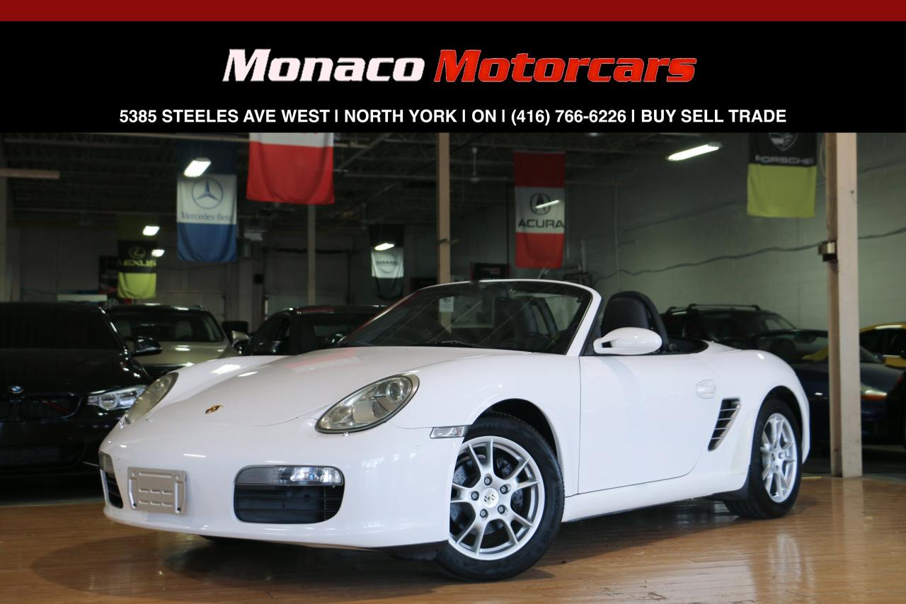 Used 2008 Porsche Boxster CABRIOLET 2.7L - 245HP|LOW KM|CAMERA|SPOILER for sale in North York, ON