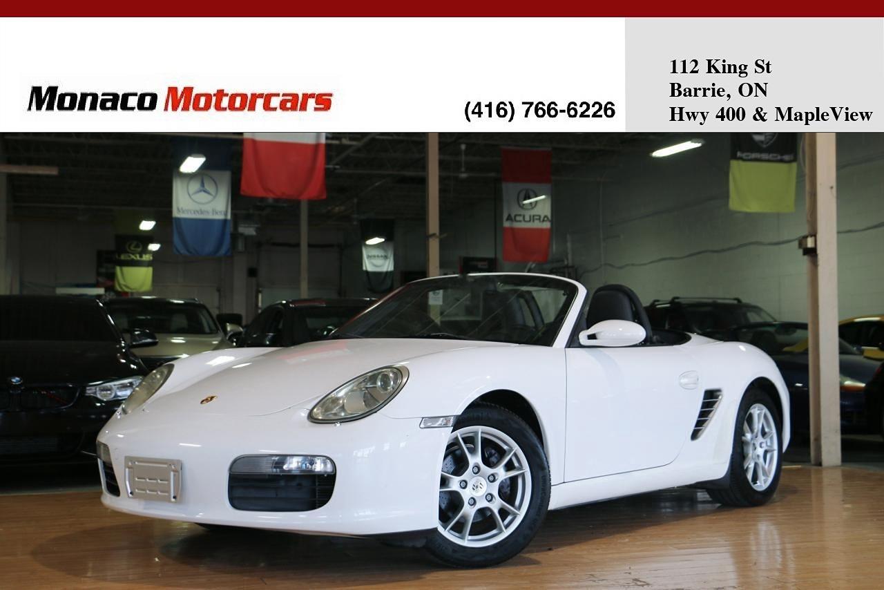 Used 2008 Porsche Boxster CABRIOLET 2.7L - 245HP|LOW KM|CAMERA|SPOILER for sale in Barrie, ON