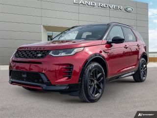 New 2024 Land Rover Discovery Sport Dynamic SE DISCOVER SUMMER! for sale in Winnipeg, MB