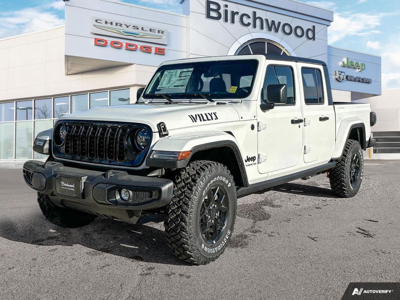 New 2024 Jeep Gladiator Willys Mopar Spray–in bedliner for sale in Winnipeg, MB