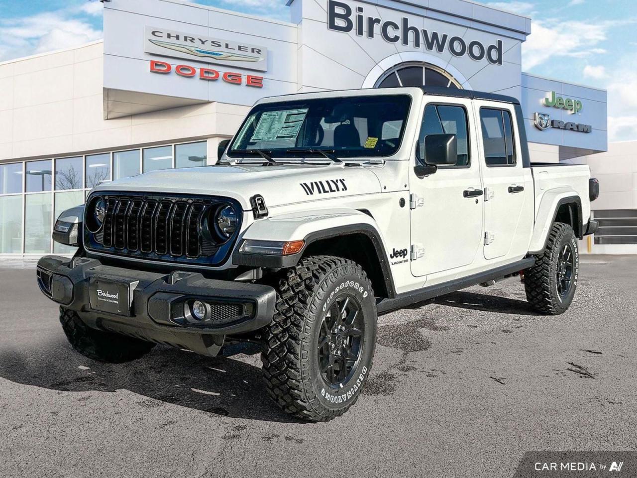 New 2024 Jeep Gladiator Willys | EMPLOYEE PRICING FOR ALL | YOU PAY WHAT WE PAY | for sale in Winnipeg, MB