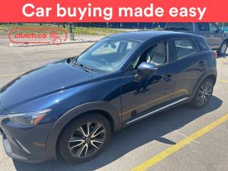 Used 2017 Mazda CX-3 GT AWD w/ Heated Front Seats, Active Driving Display, A/C for sale in Toronto, ON