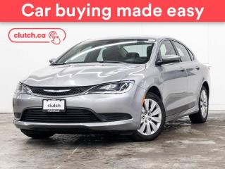 Used 2016 Chrysler 200 LX w/ Uconnect 5, Cruise Control, A/C for sale in Toronto, ON
