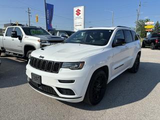 Used 2021 Jeep Grand Cherokee Limited X 4x4 ~Leather ~NAV ~Bluetooth ~Backup Cam for sale in Barrie, ON