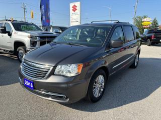 Used 2016 Chrysler Town & Country 4dr Wgn Touring ~Leather ~Backup Cam ~Remote Start for sale in Barrie, ON