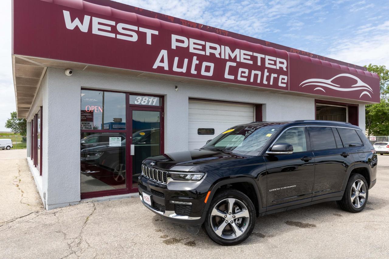 Used 2023 Jeep Grand Cherokee L Limited 4x4* 6 Passenger*Pwr Liftgate*Cooled Seats for sale in Winnipeg, MB