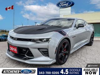 Used 2016 Chevrolet Camaro 2SS | MANUAL | HEATED AND COOLED SEATS for sale in Kitchener, ON