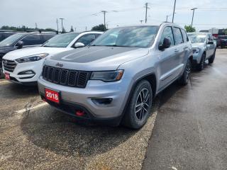 Used 2018 Jeep Grand Cherokee Trailhawk HEATED AND COOLED SEATS | POWER TAILGATE | BLIND SPOT DETECTION for sale in Kitchener, ON