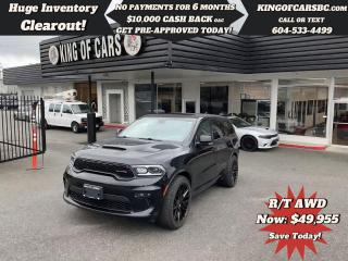 Used 2022 Dodge Durango R/T AWD - 22 NICHE WHEELS for sale in Langley, BC