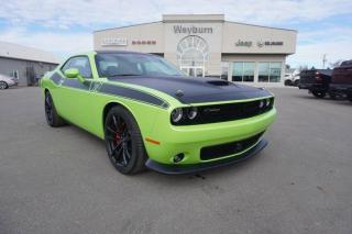 New 2023 Dodge Challenger R/T | Sublime Green! | T/A Pkg. | 375HP! | 5.7L V8! | Brembo Brakes | Line-Lock Launch Control for sale in Weyburn, SK