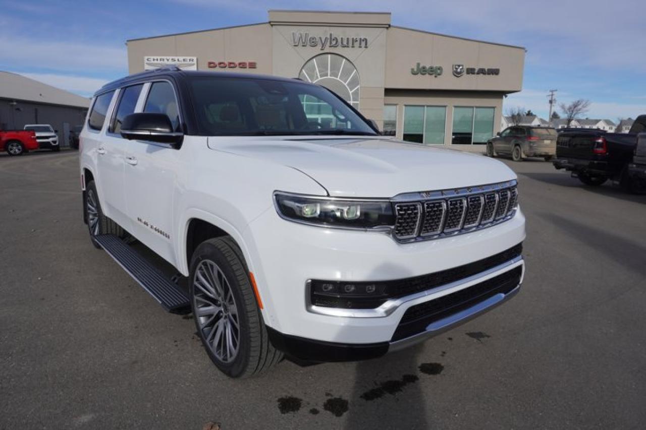 New 2023 Jeep Grand Wagoneer L Series III | $**2023 BLOWOUT PRICING!**$ | ** Demo Special ** for sale in Weyburn, SK