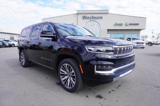 New 2023 Jeep Grand Wagoneer L Series III | Massaging Seats! | Ventilated/Heated Nappa Leather | 360 Camera | Air Ride for sale in Weyburn, SK