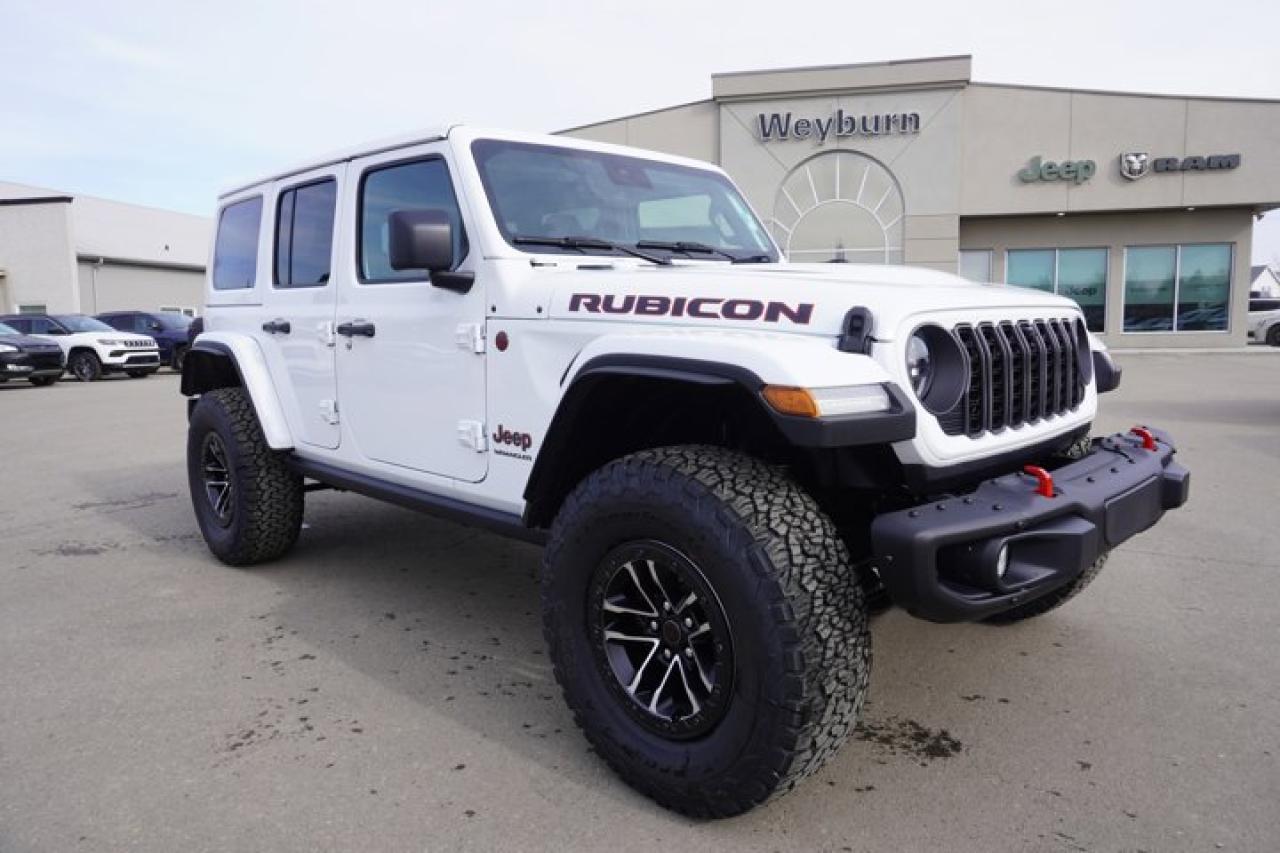 New 2024 Jeep Wrangler Rubicon X | Heated Seats/Wheel | Adaptive Cruise | LED Lights for sale in Weyburn, SK