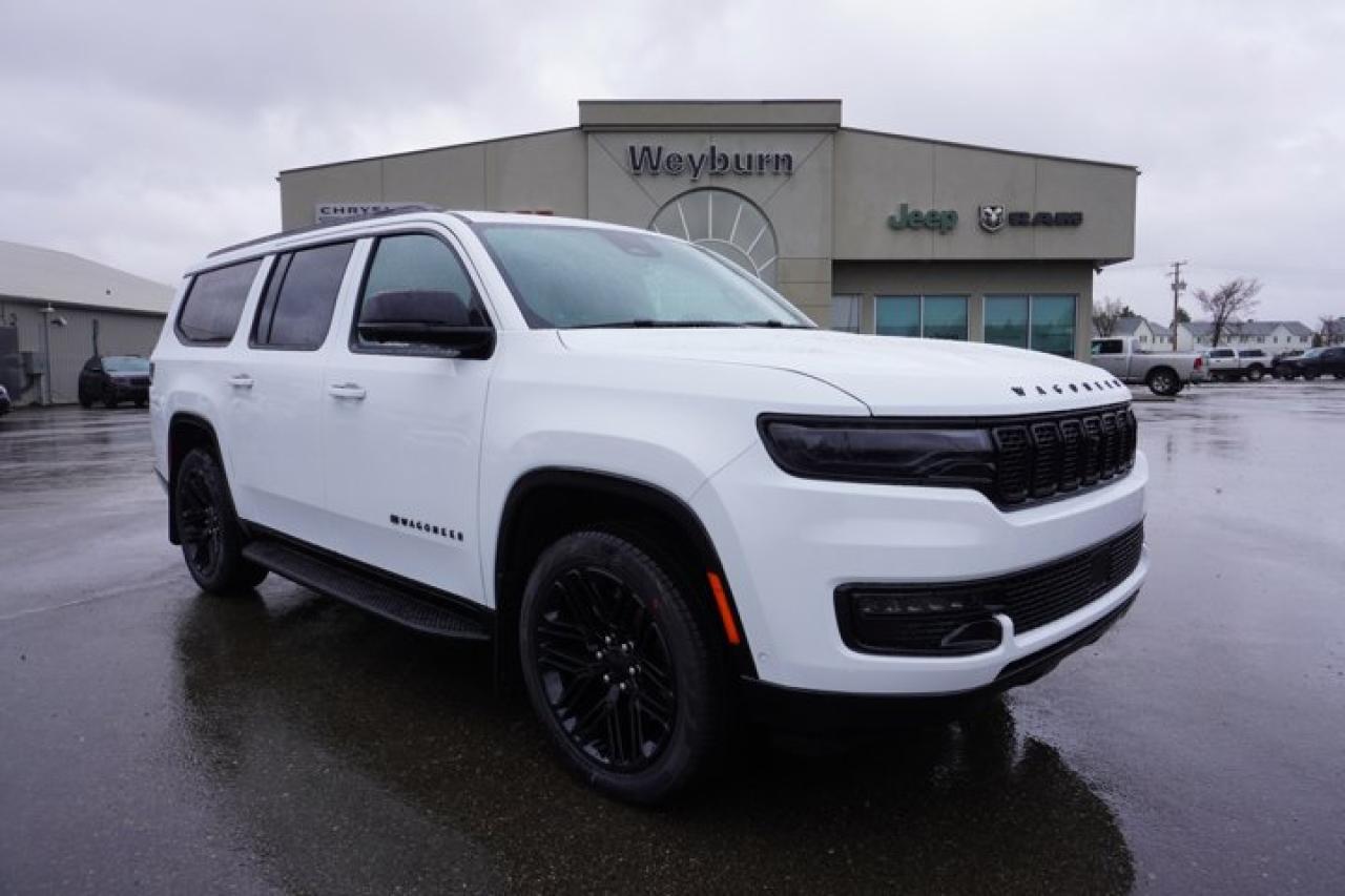 New 2024 Jeep Wagoneer L Series II Carbide | Vented/Heated Seats | 3 Panel Pano Roof! | 7 Passenger | Air Ride for sale in Weyburn, SK