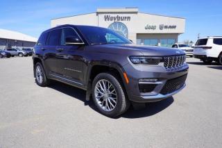 New 2024 Jeep Grand Cherokee Summit | Vented/Heated Nappa Leather | Wireless Charger | Night Vision Camera | 19 Speaker Stereo! for sale in Weyburn, SK