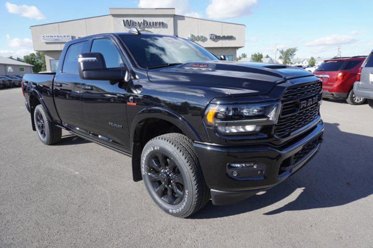 New 2024 RAM 3500 Limited | Night Edition! | Ventilated/Heated Seats | Sunroof | 360 Cam | 17-Speaker Stereo | Leather for sale in Weyburn, SK