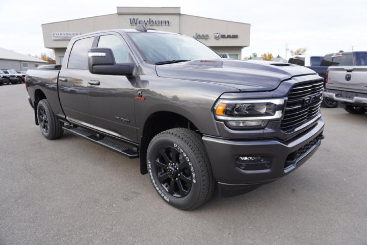 New 2024 RAM 3500 Laramie | Heated/Vented Seats | Wireless Charger | Night Edition! | Sunroof | Harman/Kardon Stereo! for sale in Weyburn, SK