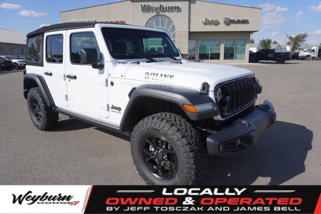 New 2024 Jeep Wrangler Willys for sale in Weyburn, SK