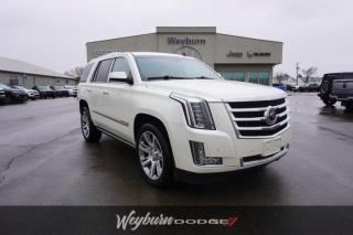 Used 2015 Cadillac Escalade Premium | Cooled/Heated Seats | 2-Tone Leather Interior | Power Liftgate | Digital Gauges for sale in Weyburn, SK