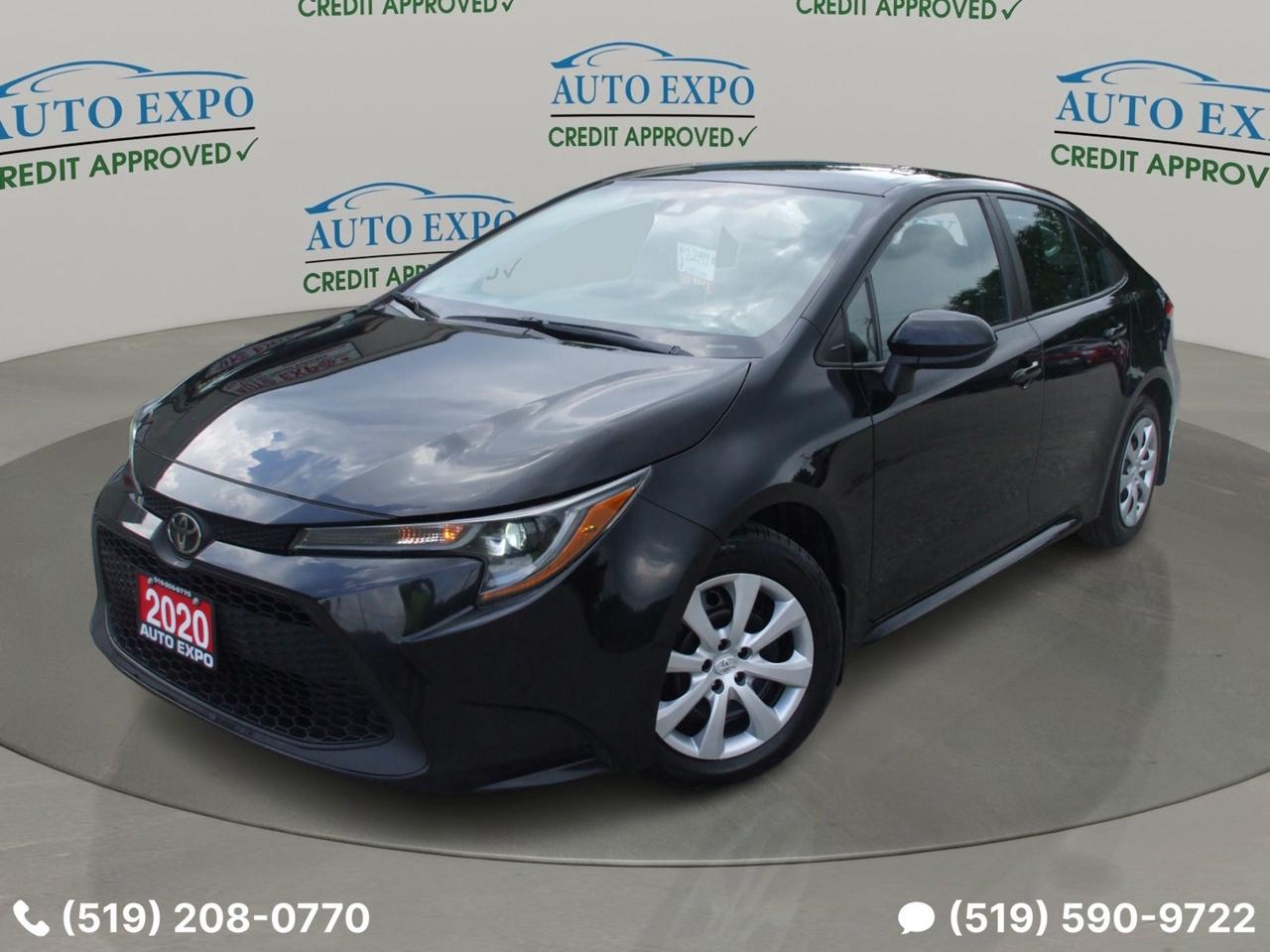 <p>Auto, A/C, Power Group, Keyless, Backup Camera, Bluetooth, Heated Front Seats, 2 Sets of Key, New Tires & Brakes all around, Certified, Perfect driving condition, None Smoker, No Pets, No Rust, All Original, Must See!!!</p><p><span style=font-family: Inter, ui-sans-serif, system-ui, -apple-system, BlinkMacSystemFont, Segoe UI, Roboto, Helvetica Neue, Arial, Noto Sans, sans-serif, Apple Color Emoji, Segoe UI Emoji, Segoe UI Symbol, Noto Color Emoji; font-size: 18.6667px; font-weight: bold;>We Finance,,,</span></p><p style=border: 0px solid #e5e7eb; box-sizing: border-box; --tw-translate-x: 0; --tw-translate-y: 0; --tw-rotate: 0; --tw-skew-x: 0; --tw-skew-y: 0; --tw-scale-x: 1; --tw-scale-y: 1; --tw-scroll-snap-strictness: proximity; --tw-ring-offset-width: 0px; --tw-ring-offset-color: #fff; --tw-ring-color: rgba(59,130,246,.5); --tw-ring-offset-shadow: 0 0 #0000; --tw-ring-shadow: 0 0 #0000; --tw-shadow: 0 0 #0000; --tw-shadow-colored: 0 0 #0000; margin: 0px; font-family: Inter, ui-sans-serif, system-ui, -apple-system, BlinkMacSystemFont, Segoe UI, Roboto, Helvetica Neue, Arial, Noto Sans, sans-serif, Apple Color Emoji, Segoe UI Emoji, Segoe UI Symbol, Noto Color Emoji;><span style=border: 0px solid #e5e7eb; box-sizing: border-box; --tw-translate-x: 0; --tw-translate-y: 0; --tw-rotate: 0; --tw-skew-x: 0; --tw-skew-y: 0; --tw-scale-x: 1; --tw-scale-y: 1; --tw-scroll-snap-strictness: proximity; --tw-ring-offset-width: 0px; --tw-ring-offset-color: #fff; --tw-ring-color: rgba(59,130,246,.5); --tw-ring-offset-shadow: 0 0 #0000; --tw-ring-shadow: 0 0 #0000; --tw-shadow: 0 0 #0000; --tw-shadow-colored: 0 0 #0000; font-weight: bolder; font-size: 18px; color: #333333;>OMVIC Licensed, UCDA & CarFax Member,,,</span></p><p style=border: 0px solid #e5e7eb; box-sizing: border-box; --tw-translate-x: 0; --tw-translate-y: 0; --tw-rotate: 0; --tw-skew-x: 0; --tw-skew-y: 0; --tw-scale-x: 1; --tw-scale-y: 1; --tw-scroll-snap-strictness: proximity; --tw-ring-offset-width: 0px; --tw-ring-offset-color: #fff; --tw-ring-color: rgba(59,130,246,.5); --tw-ring-offset-shadow: 0 0 #0000; --tw-ring-shadow: 0 0 #0000; --tw-shadow: 0 0 #0000; --tw-shadow-colored: 0 0 #0000; margin: 0px; font-family: Inter, ui-sans-serif, system-ui, -apple-system, BlinkMacSystemFont, Segoe UI, Roboto, Helvetica Neue, Arial, Noto Sans, sans-serif, Apple Color Emoji, Segoe UI Emoji, Segoe UI Symbol, Noto Color Emoji;>We specialize in domestic and import vehicles! Our wide selection offers something for every need and budget! Visit us @ 450 Belmont Ave West, Kitchener, Today!</p><p>Looking for a reliable and stylish sedan thats packed with features? Look no further than this 2020 Toyota Corolla LE, certified and ready to roll from Auto Expo Inc.! This sleek black beauty with a grey interior boasts a 4-cylinder engine and a smooth-shifting CVT transmission, making it a pleasure to drive. With only 97,000km on the odometer, its still practically brand new!</p><p>Enjoy peace of mind with its comprehensive safety features, including forward collision warning, lane departure assist, and a backup camera. Stay comfortable and connected with the heated seats, power windows and locks, Bluetooth connectivity, and automatic headlights.</p><p>Here are just a few of the features that make this Corolla LE a standout:</p><ul><li><strong>Certified:</strong> This car has undergone a rigorous inspection process and meets rigorous standards.</li><li><strong>Backup Camera:</strong> See whats behind you with the clear and convenient backup camera, making parking a breeze.</li><li><strong>Heated Seats:</strong> Stay warm and cozy on even the coldest days with the heated seats.</li><li><strong>Lane Departure Assist:</strong> This safety feature helps you stay in your lane and avoid potential accidents.</li><li><strong>Bluetooth Connectivity:</strong> Stream your favorite music, make hands-free calls, and stay connected on the go.</li></ul><p>Dont miss out on this incredible opportunity to own a reliable and feature-rich Toyota Corolla LE. Visit Auto Expo Inc. today!</p><p>&nbsp;</p>