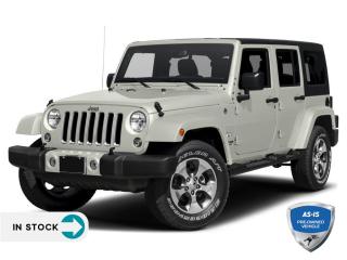Used 2016 Jeep Wrangler Unlimited Sahara 3.6L | LEATHER | TOW PKG for sale in Sault Ste. Marie, ON