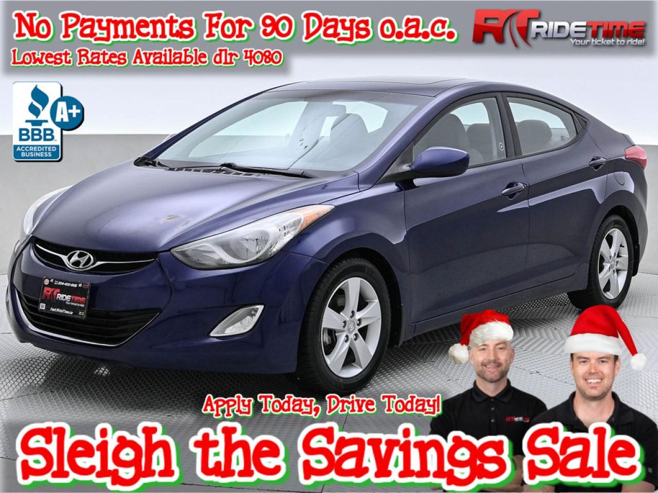 Used 2013 Hyundai Elantra GLS for sale in Winnipeg, MB