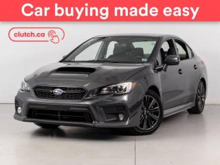 Used 2021 Subaru WRX Sport w/Backup Cam, Sunroof, Heated Front Seats for sale in Bedford, NS