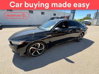 Used 2020 Honda Accord Sport w/ Apple CarPlay & Android Auto, Adaptive Cruise Control, Heated Front Seats for sale in Toronto, ON