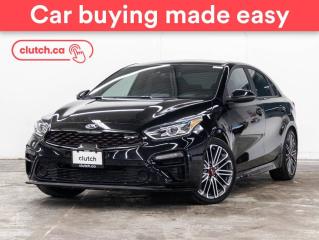 Used 2021 Kia Forte GT w/ Apple CarPlay & Android Auto, Heated Front Seats, Heated Steering Wheel for sale in Toronto, ON
