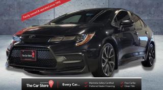 Used 2020 Toyota Corolla SE| Sunroof/HTD Steering/Rear Cam/Clean Title! for sale in Winnipeg, MB