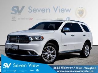 Used 2015 Dodge Durango AWD 4dr Citadel | Leather | Navigation | DVD for sale in Concord, ON